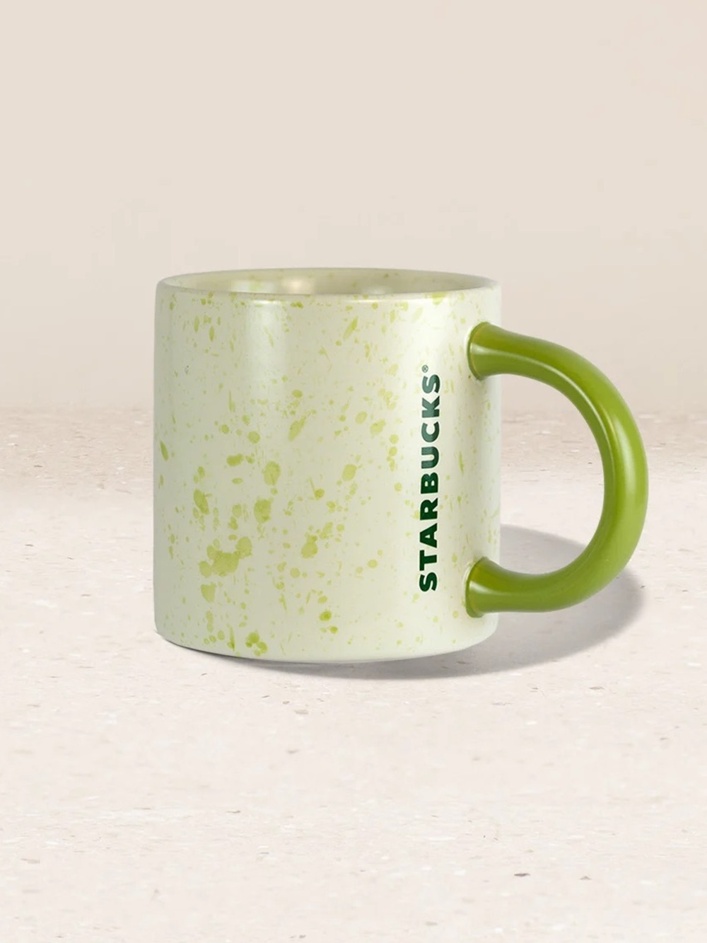 Starbucks Matcha splatter mug